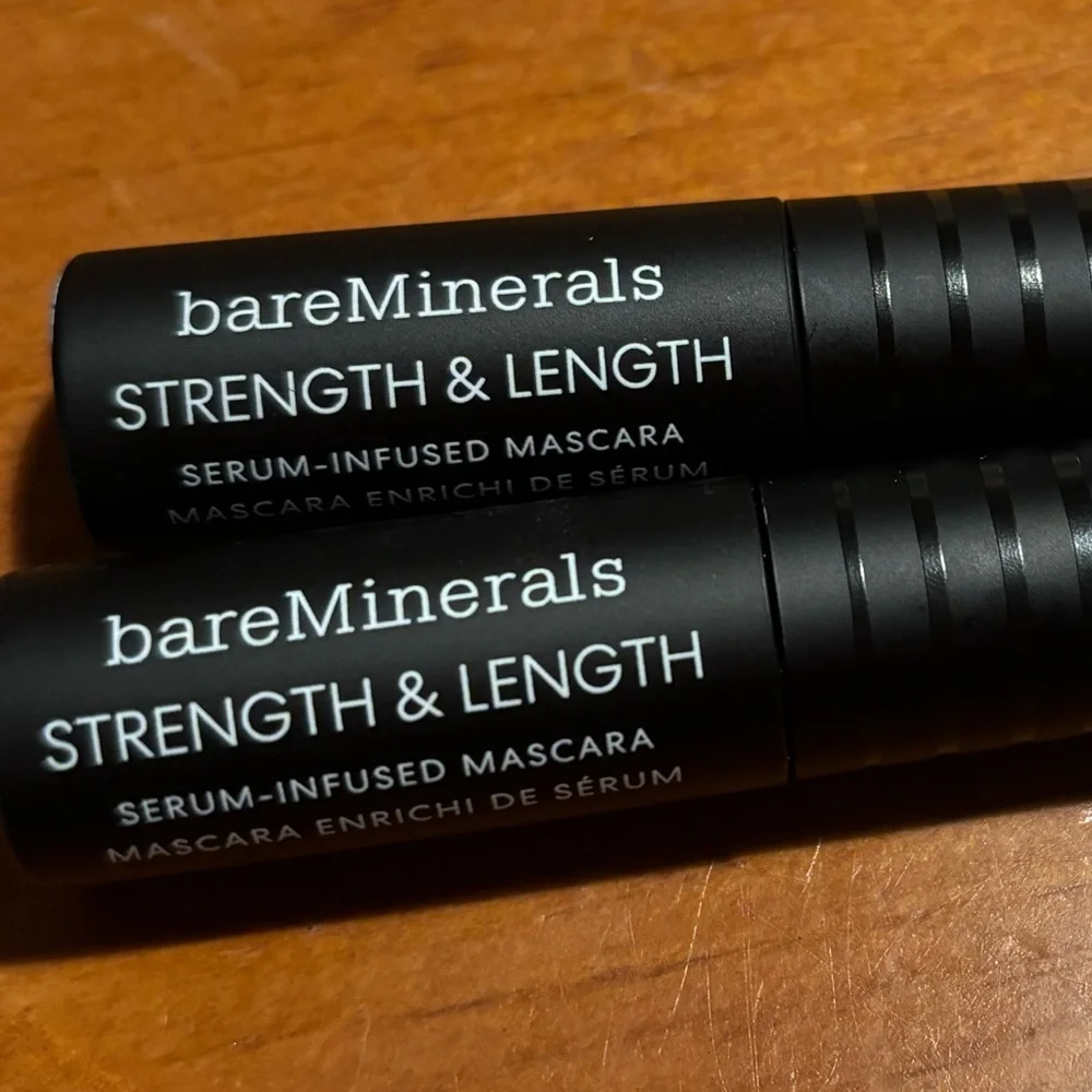 2 Bareminerals Strength & Length Serum-Infused Mascaras